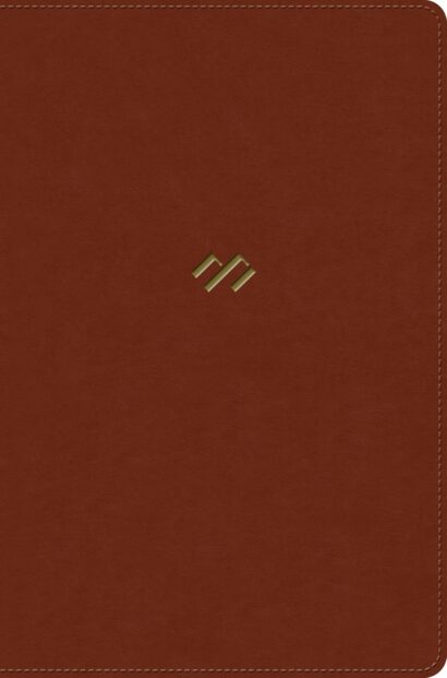 Biblia temática de estudio de Miguel Nuñez. NBLA. Café Símil Piel